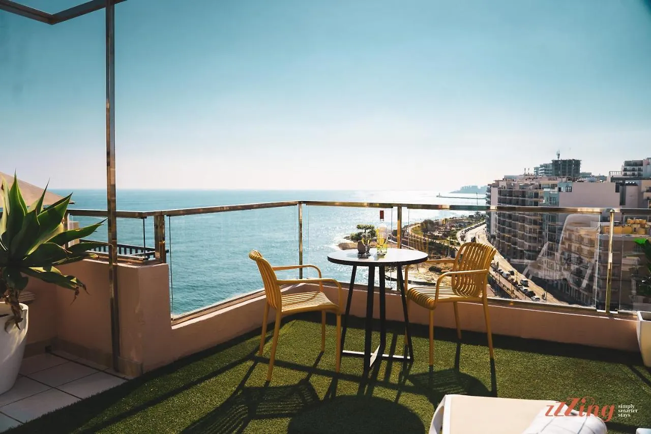Apartment Gorgeous Seaviews From A Stunning Sliema Studio Malta